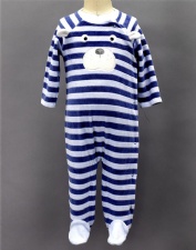 Long-sleeve Footed Baby Romper