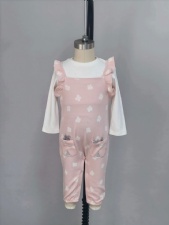 Girls' overall set