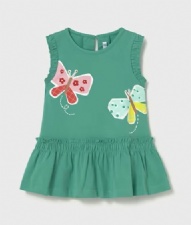 Baby Silkscreen Print Dress