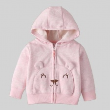 Baby Girl Zip-Up Hoodie
