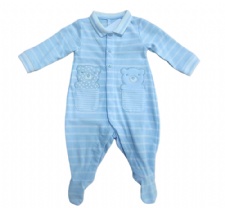 Baby Long-sleeve Footed Romper