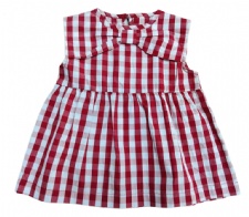 Baby Sleeveless Dress With Bow