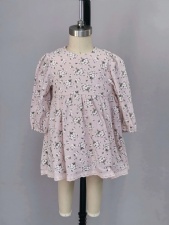 floral long sleeve dress